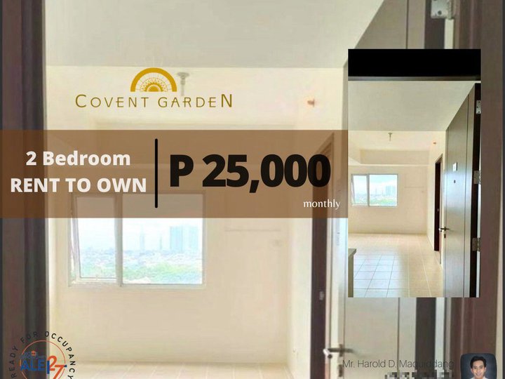 Near RFO in Covent Manila P24,000 month 2-BR 48 sqm No Down Payment