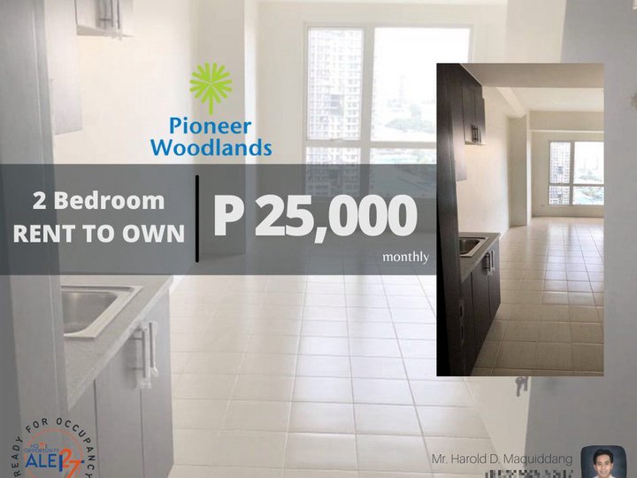 RFO Rent To Own 2-BR in Mandaluyong P25,000/month payable - 48 months