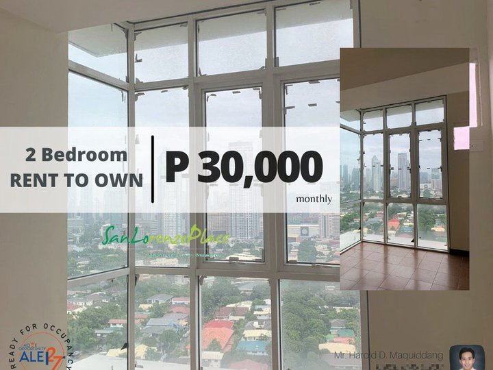 Flexible Terms 2 Bedroom 38.00 sqm Ready for Occupancy | Rent to Own