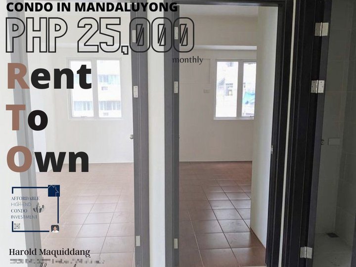 26,000 Month NO DOWN PAYMENT in Mandaluyong connected to MRT Boni Edsa