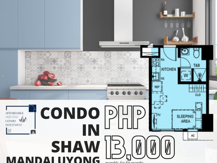 Studio Type PRE SELLING in Shaw Mandaluyong with No Spot Down Payment