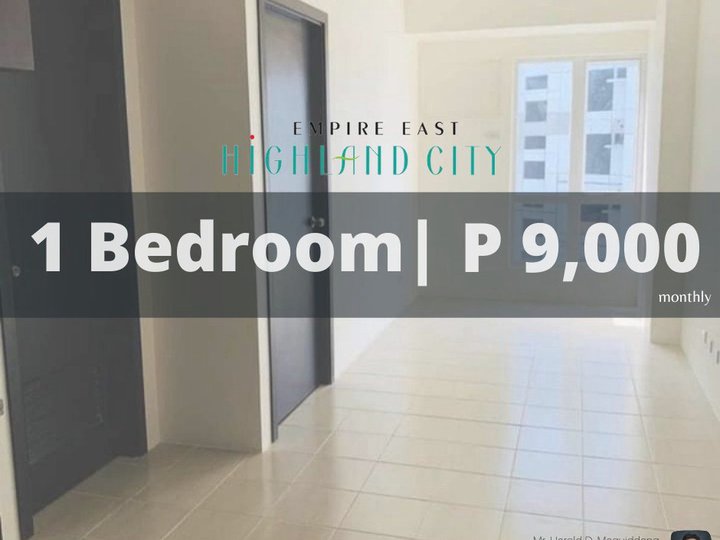 No Interest Pre Selling in Pasig For Sale 1-BR 30 sqm w/ NO CASHOUT!