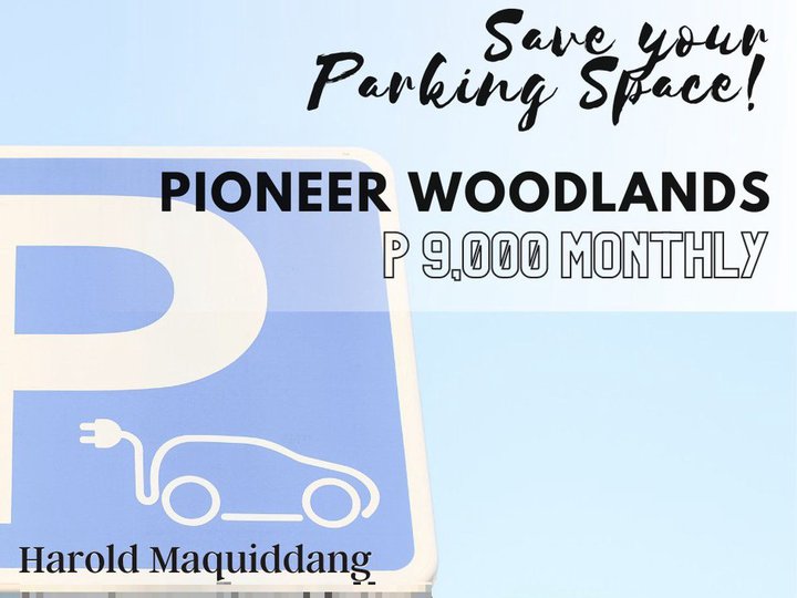 Parking Lot For Sale Tower 5 in Pioneer Woodlands, Mandaluyong.