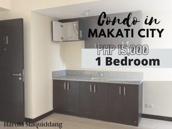 Condo Unit in Makati City 1 Bedroom Ready For Occupancy 26 sqm