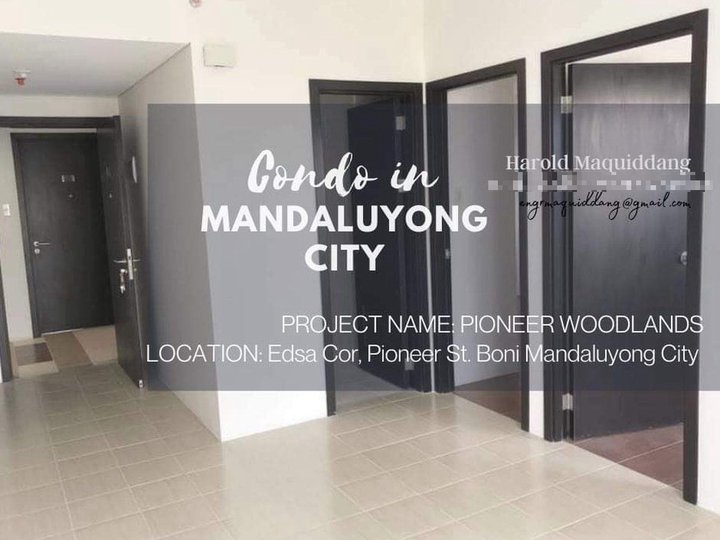2 BR in Mandaluyong For Sale Condo Rent to Own / Ready for Occupancy