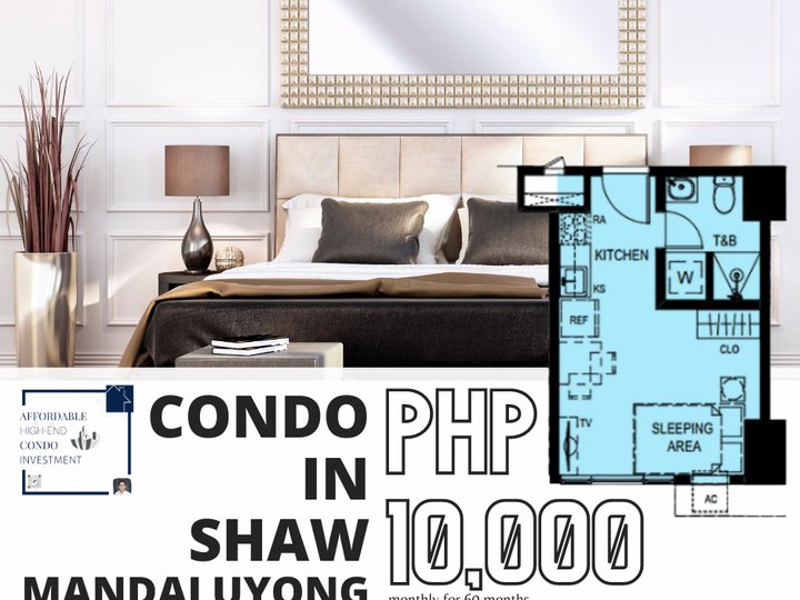 Condo for Sale in Shaw Mandaluyong 10,000 monthly Studio 24 sqm NO DP