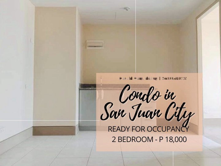 RFO in San Juan P18,000 month 2-BR For Sale