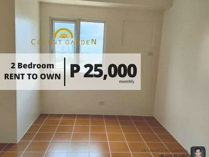 Ready to Move In P25,000 month 2-BR 48 sqm Pet Friendly Condominium