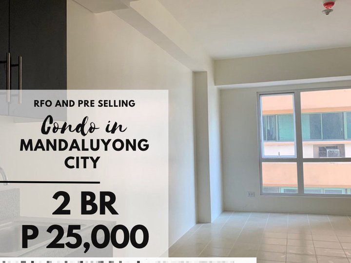 Ready for Occupancy 2-BR 50 sqm Accessible Location in Mandaluyong