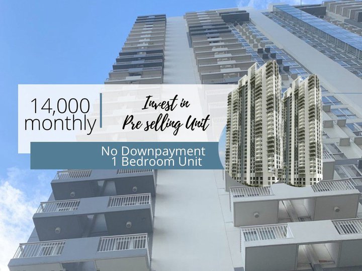 Ortigas Condo Pasig 14K Monthly 1-BR 27 sqm with No Down Payment
