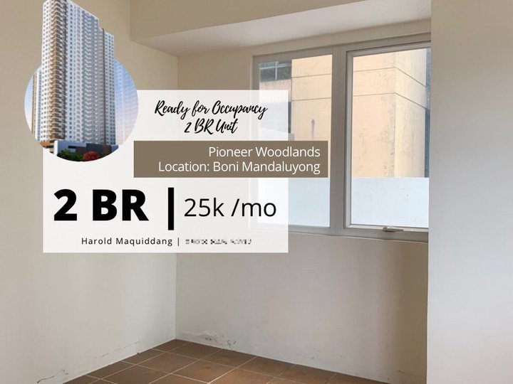 5% DP to move in 25K Monthly 2-BR 50.32 sqm in Mandaluyong Edsa