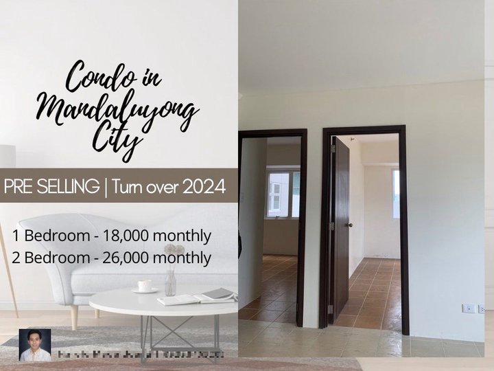 Ready for Occupancy in Mandaluyong Edsa 25K Monthly 2-bedrooms 50 sqm