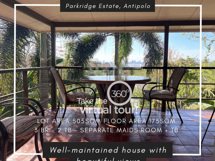 House with beautiful views | Parkridge Estate Antipolo 30M only