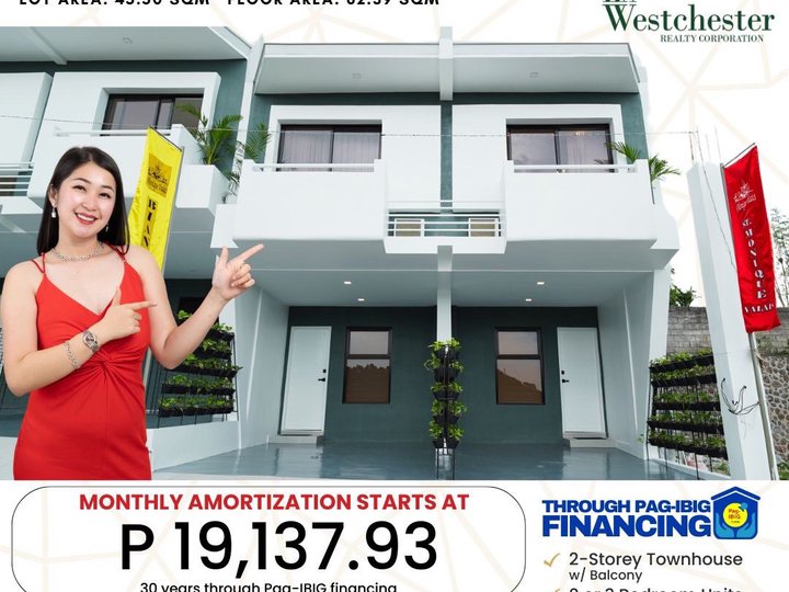 Selling affordable, quality house and lot units in Saint Monique, Binangonan, Rizal via Pag Pag-IBIG