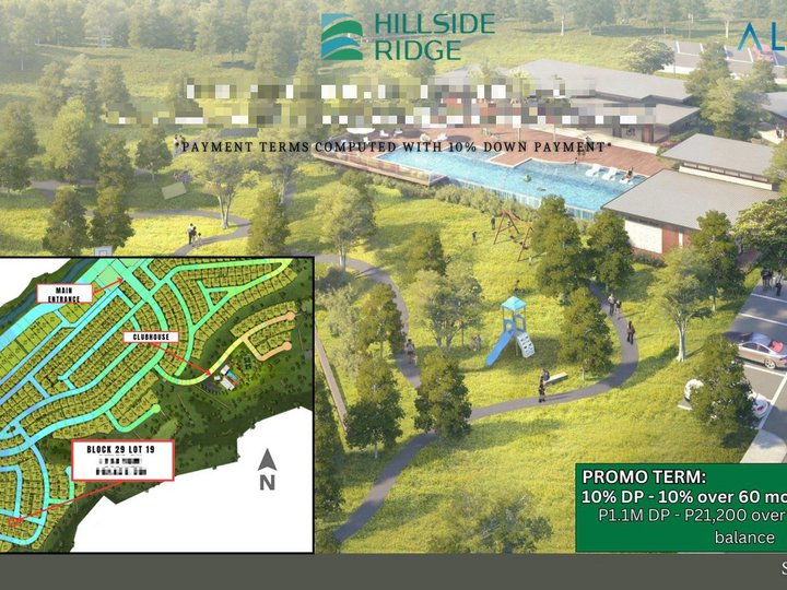 Residential Lot For Sale in Silang Cavite - Hillside Ridge by ALVEO