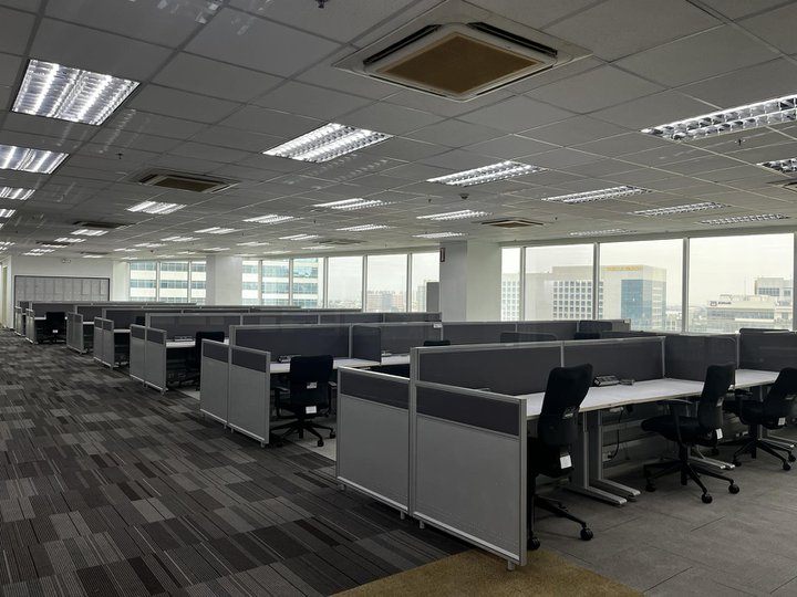 1,801 sqm Fitted Office Space for Lease at Intellectual Property Center, McKinley | PEZA Registered