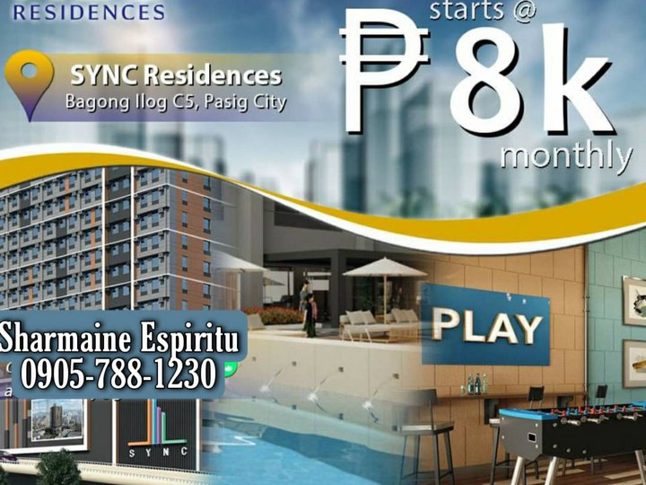 affordable pre-sell office residential unit 9k/month near BGC Ortigas