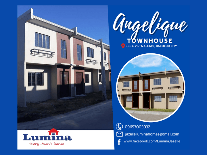 2-BR RFO Angelique Townhouse for Sale | Lumina Bacolod Vista