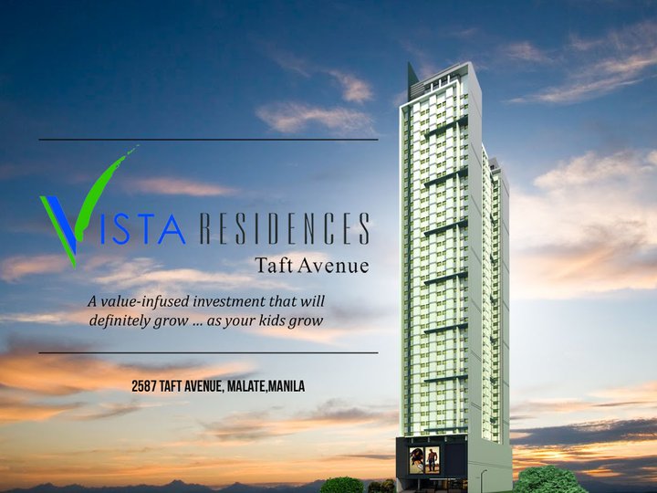 RE-sale unit at vista taft near la salle Manila