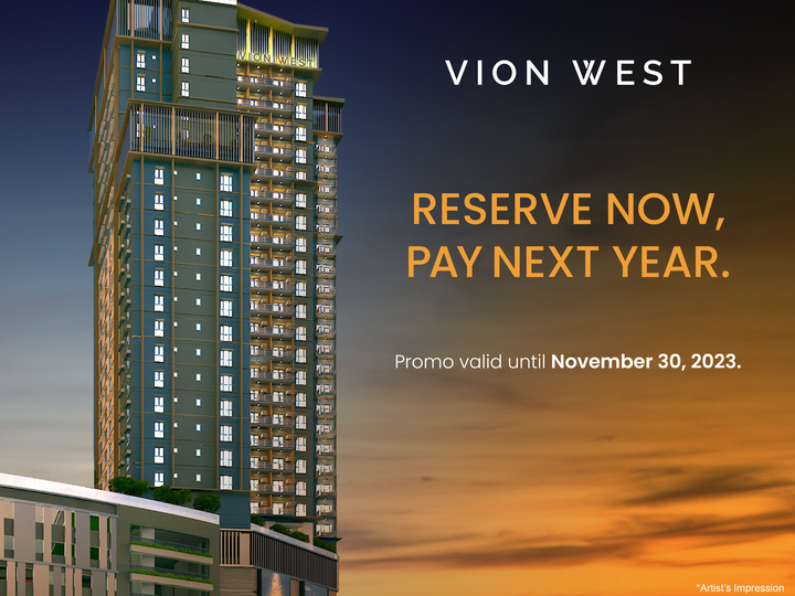 Pre-selling condo in Makati by Megaworld - RESERVE NOW, PAY NEXT YEAR