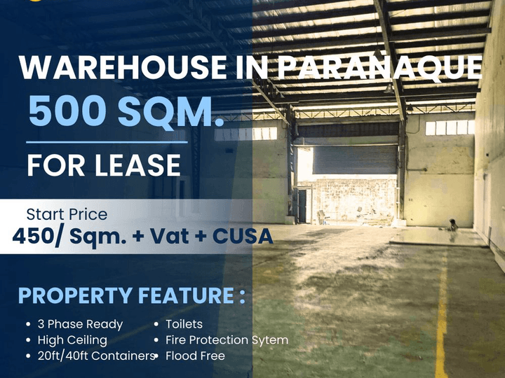 Warehouse (Commercial) For Rent in Paranaque