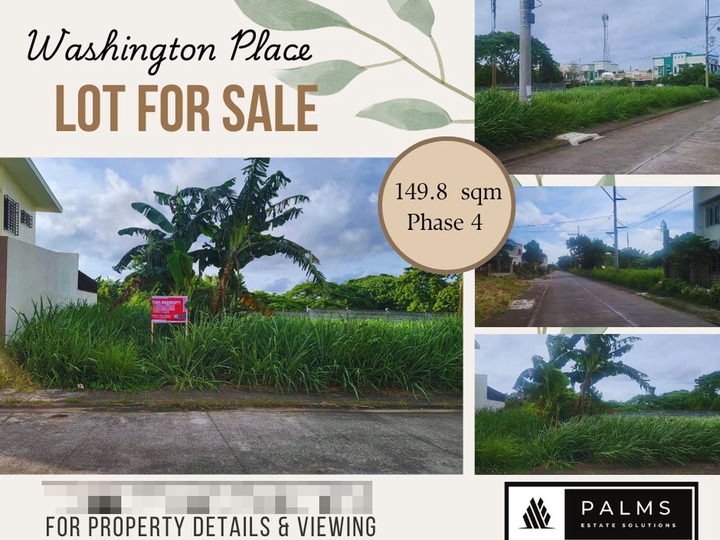 Lot in Exclsuive Subdivision Washington Place Dasmarinas Cavite near PCU and La Salle