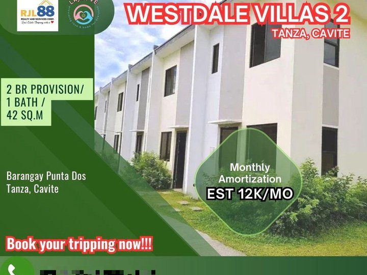 Affordable 2-storey townhouse for sale thru PAG-IBIG  in Tanza, Cavite