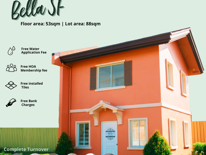 RFO - 2 bedroom house and lot for sale in Dumaguete City (Bella SF)