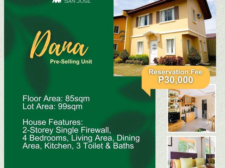 4-bedroom Single Detached House For Sale in San Jose Nueva Ecija