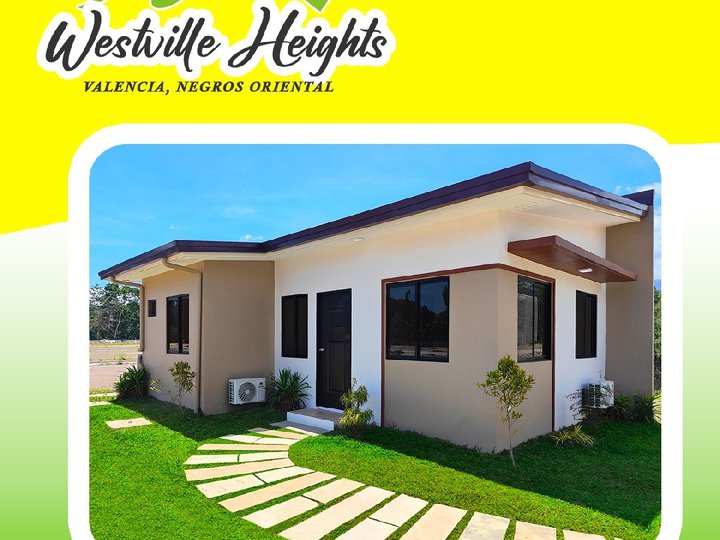 Own Your Dream Home at WESTVILLE HEIGHTS, Valencia, Negros Oriental for ONLY 10,000!