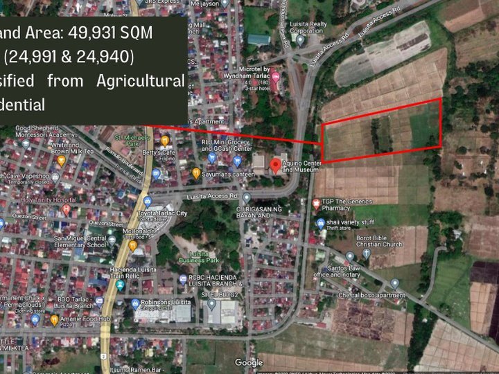 Lot for Sale in Brgy. San Miguel, Tarlac City