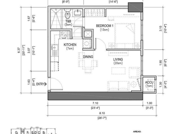 RUSH SALE: Brand New 1 Bedroom Arton by Rockwell