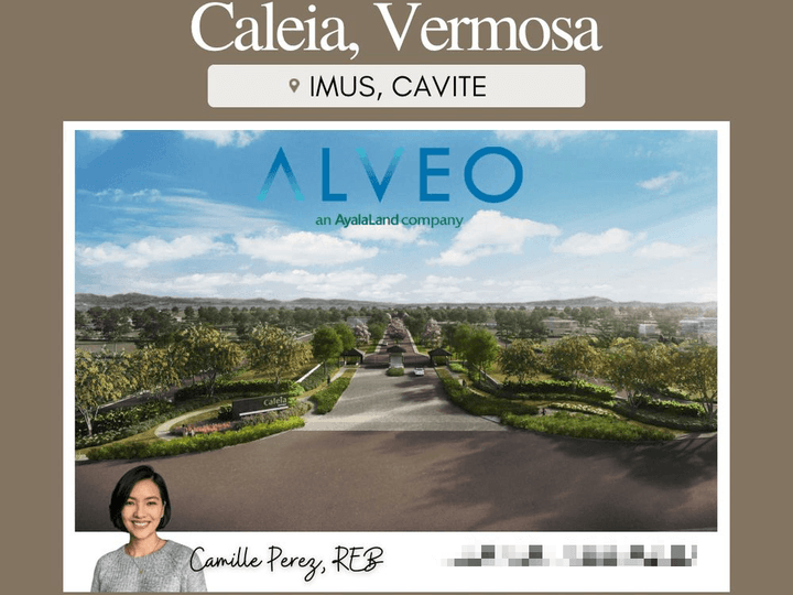 Vermosa Caleia Executive Residential Lot For Sale in Imus Cavite near Landers Vermosa Sports Hub