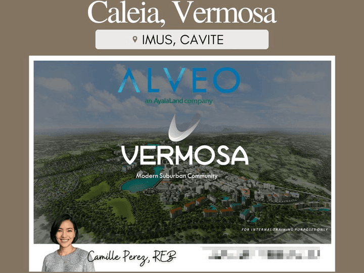 Caleia Vermosa Prime Residential Lot in Imus Cavite near Landers