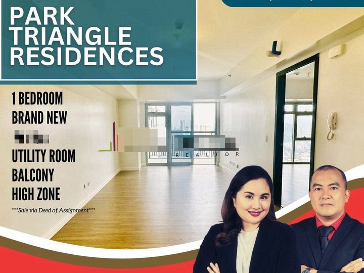 59.00 sqm 1-bedroom Condo For Sale at Park Triangle Residences BGC