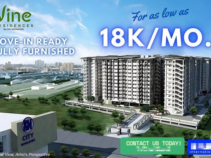 RFO Condo in Novaliches | Vine Residences | 2BR | Fully Furnished | Move-in Ready