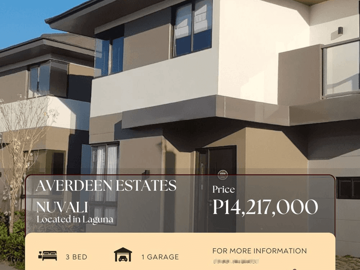 SPACIOUS DETACHED HOUSE FOR SALE IN NUVALI