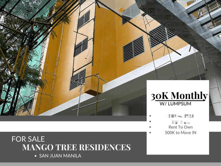 Ready For Occupancy 45.15 sqm 2-bedroom Residential Condo For Sale in San Juan