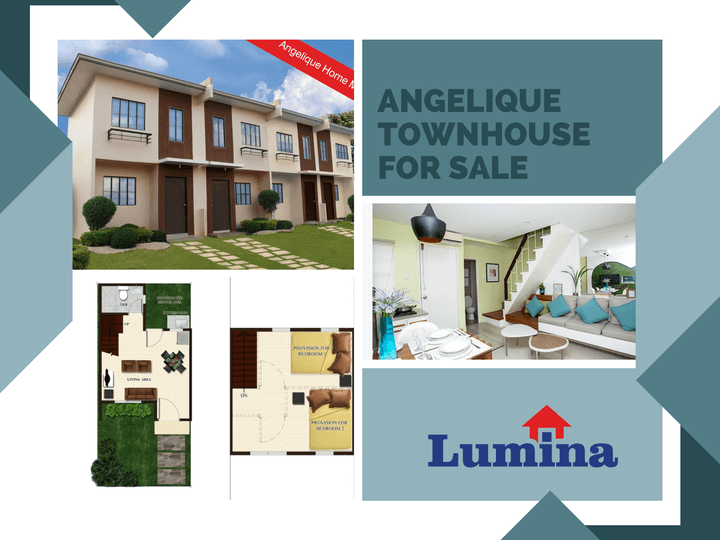 Pre-selling 2-bedroom Angelique Townhouse for Sale in Oton Iloilo