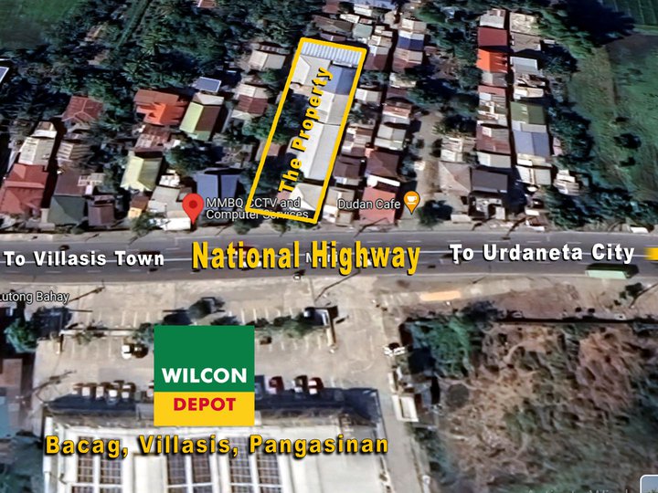 1,617 sqm Along the Highway Commercial Lot For Sale in Villasis Pangasinan