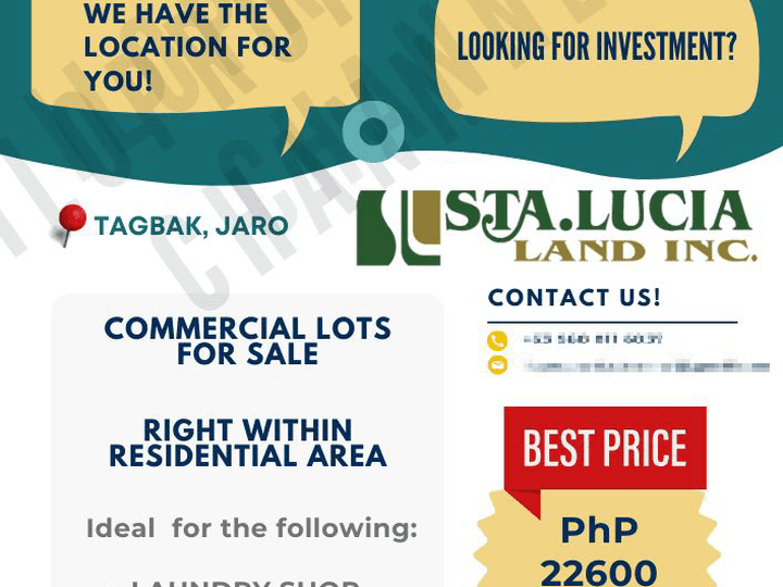 Iloilo Commercial Lot for Sale - Subdivision Area