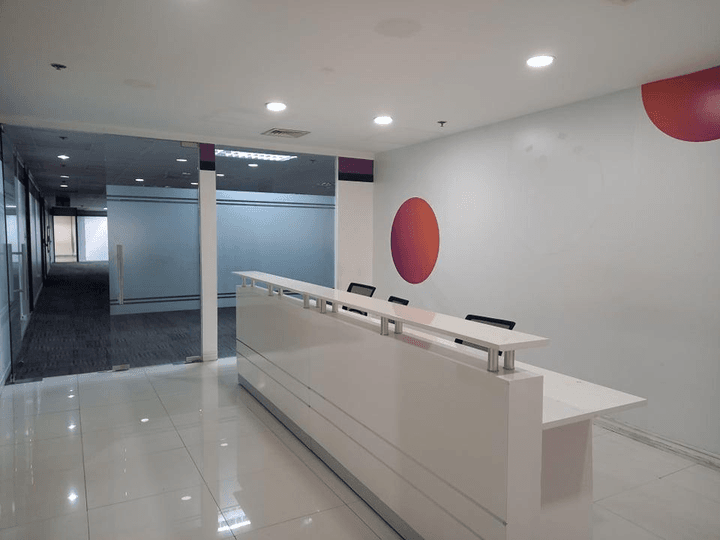 For Rent Lease 1217 sqm Fully Furnished Office Space in Ortigas Center