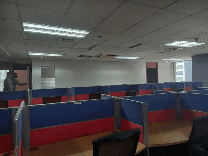 For Rent Lease BPO Office Space 1200 sqm Fully Furnished