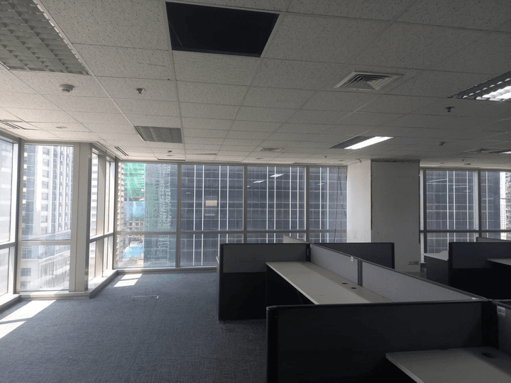 For Rent Lease Semi Furnished BPO Office Space 1217sqm Ortigas