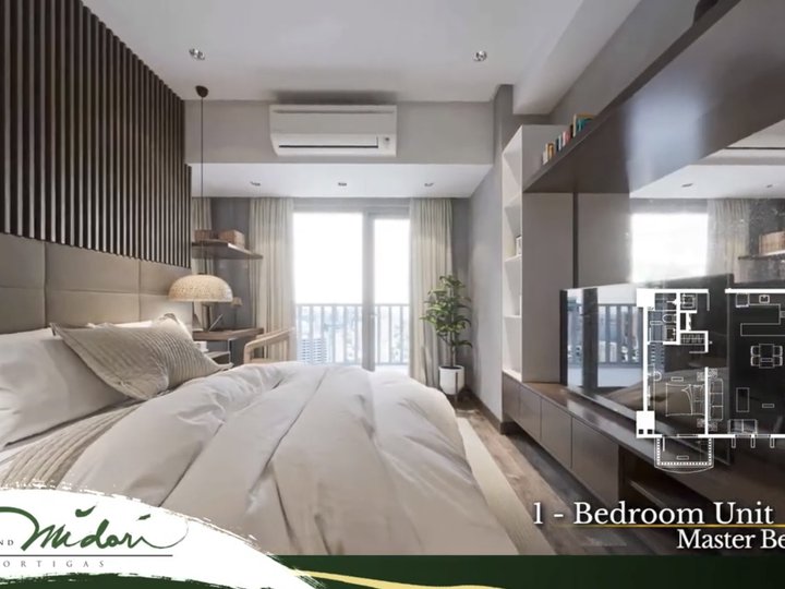 Pre-Selling a 1BR Residential Condo at The Grand Midori Ortigas Japanese-Inspired Living