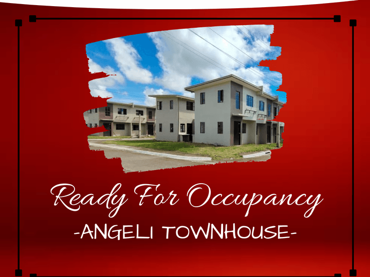 Angeli 2 Storey RFO Townhouse