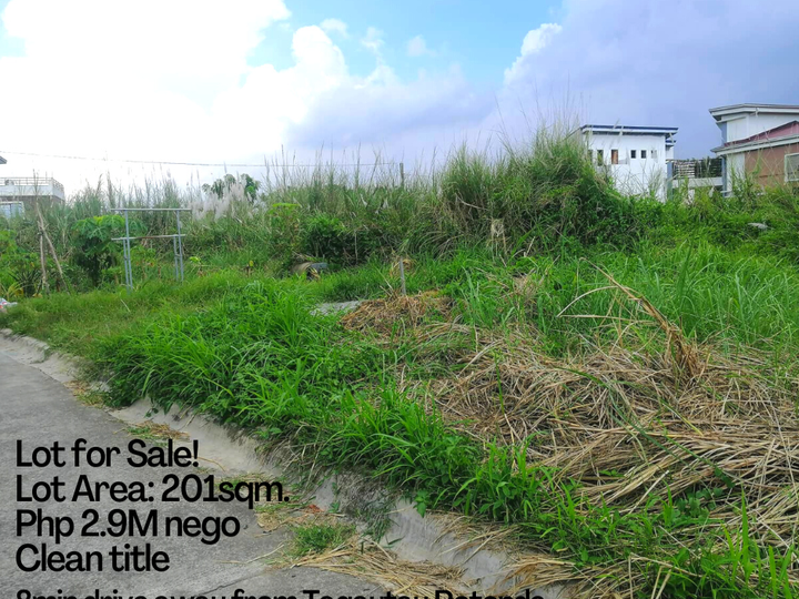 Residential Lot for Sale few minutes drive away from Tagaytay Rotonda