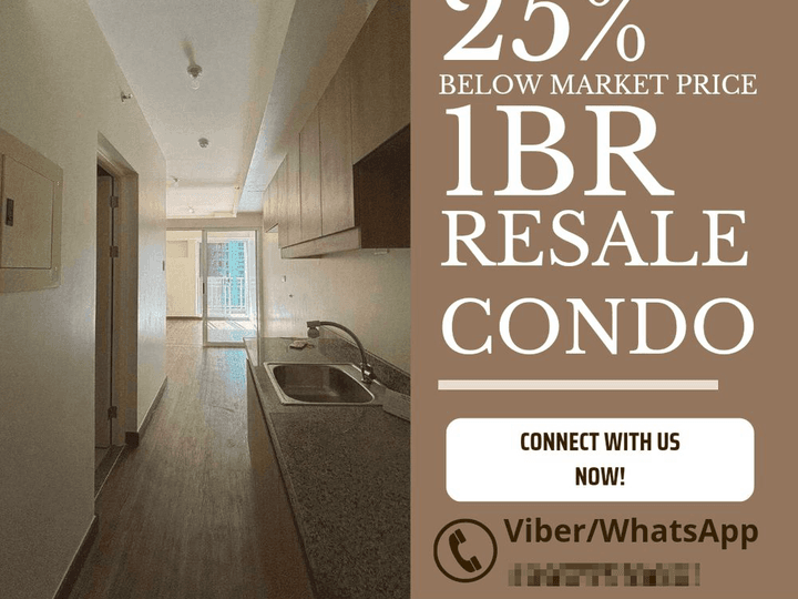 RFO Resale 1 Bedroom Condo Unit in Pasig City