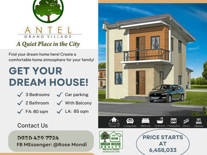 Antel RFO Single Attached House with Complete turn over in GenTri