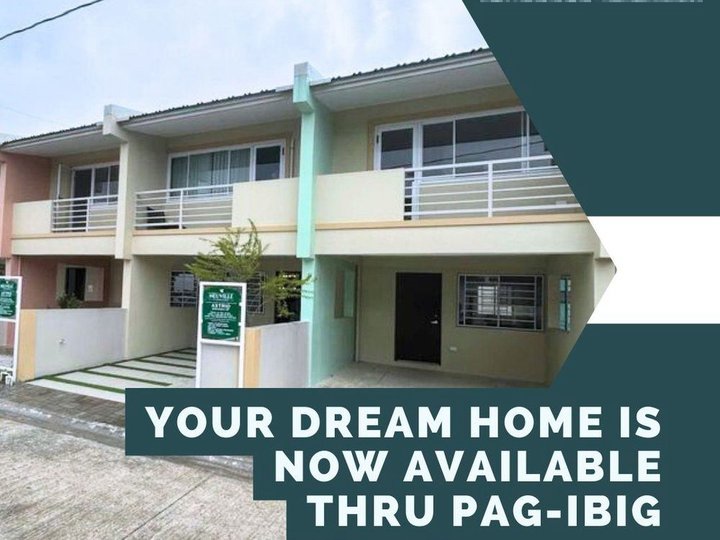 NEUVILLE TOWNHOMES near Manila Complete Home Package thru Pagibig